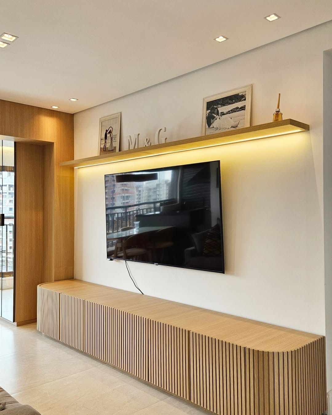 Sala e estar moderna